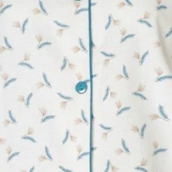 Lunatex Dames Pyjama Flanel | MAAT L | Koren | Ivoor -Pyjama-S-Dames Winkel 550x705 3