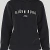 Björn Borg BB Logo Leisure - Hoodie - Capuchon Trui - Top - Dames - Maat XL - Zwart