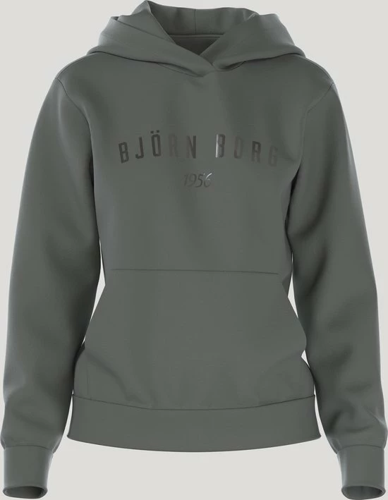 Björn Borg BB Logo Leisure - Hoodie - Capuchon Trui - Top - Dames - Maat XXL - Grijs 1 Björn Borg BB Logo Leisure - Hoodie - Capuchon Trui - Top - Dames - Maat XXL - Grijs