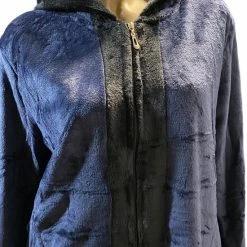 Merkloos Dames Fleece Huispak XXL/XXXL Donkerblauw -Pyjama-S-Dames Winkel 550x724 2