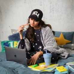 Rebelle - Shining Star - Pyjamaset - Blauw - Maat 42 -Pyjama-S-Dames Winkel 550x732 29