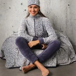 Rebelle - Paws - Huispak - Blauw - Maat 44 8 Rebelle - Paws - Huispak - Blauw - Maat 44 -Pyjama-S-Dames Winkel 550x732 6