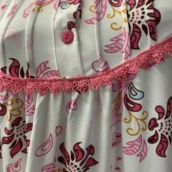 Merkloos Dames Lang Nachthemd Met Lange Mouwen XXL 44-48 Wit/roze 8 Merkloos Dames Lang Nachthemd Met Lange Mouwen XXL 44-48 Wit/roze -Pyjama-S-Dames Winkel 550x733 40