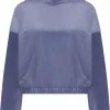 Hunkemöller Dames Nachtmode Top Velours - Blauw - Maat M