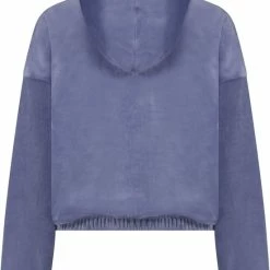 Hunkemöller Dames Nachtmode Top Velours - Blauw - Maat L -Pyjama-S-Dames Winkel 550x753 7