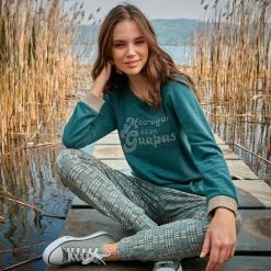 Merkloos Berrak Dames Huispak - Pyjama Dames Volwassenen - Pyjama - Pyjama Dames - Dames Pyjama -Maat L - Petrol 9 Merkloos Berrak Dames Huispak - Pyjama Dames Volwassenen - Pyjama - Pyjama Dames - Dames Pyjama -Maat L - Petrol -Pyjama-S-Dames Winkel 550x755 1