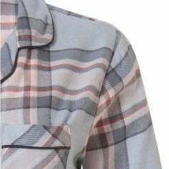 Rebelle Dames Nachthemd Flanel 11222-458-6 - Grijs - 42 -Pyjama-S-Dames Winkel 550x783