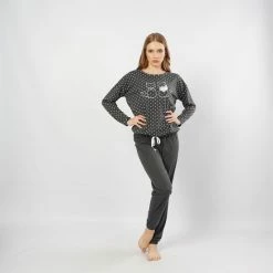 Vienetta - Dames Pyjama Set, Lange Mouwen - S -Pyjama-S-Dames Winkel 550x794 21