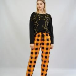 Vienetta - Dames Pyjama Set, Lange Mouwen - M