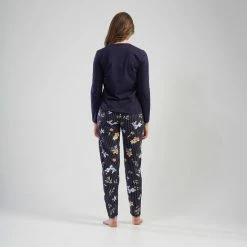 Vienetta - Dames Pyjama Set, Lange Mouwen - L -Pyjama-S-Dames Winkel 550x794 59