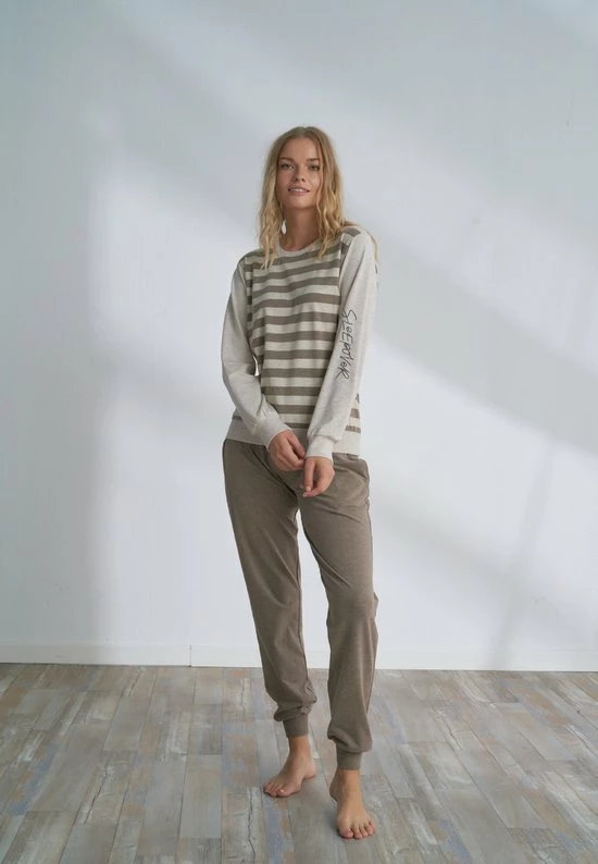 Pijadore - Pyjama Set Voor Dames, Lange Mouwen - S 3 Pijadore - Pyjama Set Voor Dames, Lange Mouwen - S - Afbeelding 3