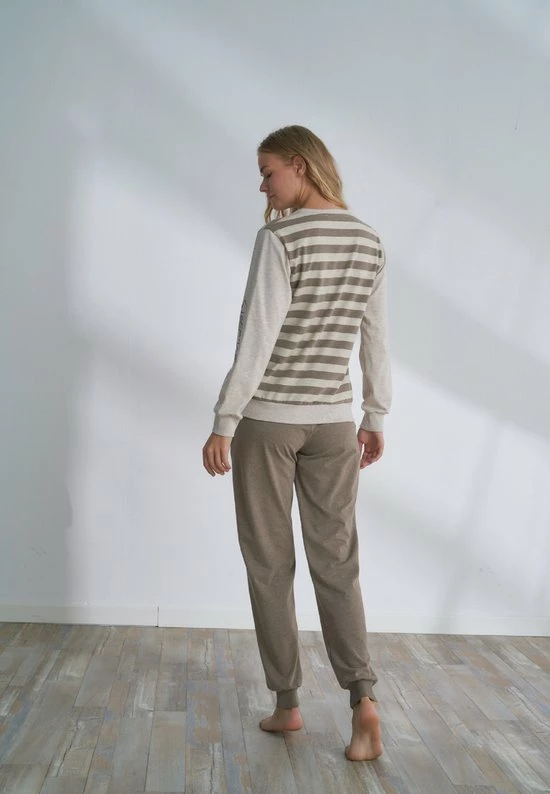 Pijadore - Pyjama Set Voor Dames, Lange Mouwen - S 4 Pijadore - Pyjama Set Voor Dames, Lange Mouwen - S - Afbeelding 4