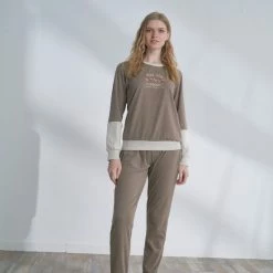 Pijadore - Pyjama Set Voor Dames, Lange Mouwen - L