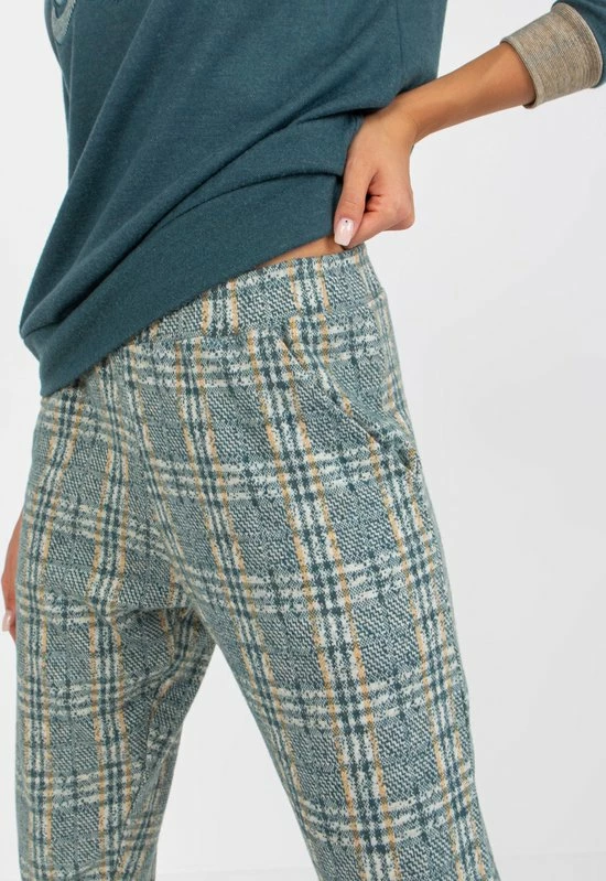 Merkloos Berrak Dames Huispak - Pyjama Dames Volwassenen - Pyjama - Pyjama Dames - Dames Pyjama -Maat L - Petrol 2 Merkloos Berrak Dames Huispak - Pyjama Dames Volwassenen - Pyjama - Pyjama Dames - Dames Pyjama -Maat L - Petrol - Afbeelding 2