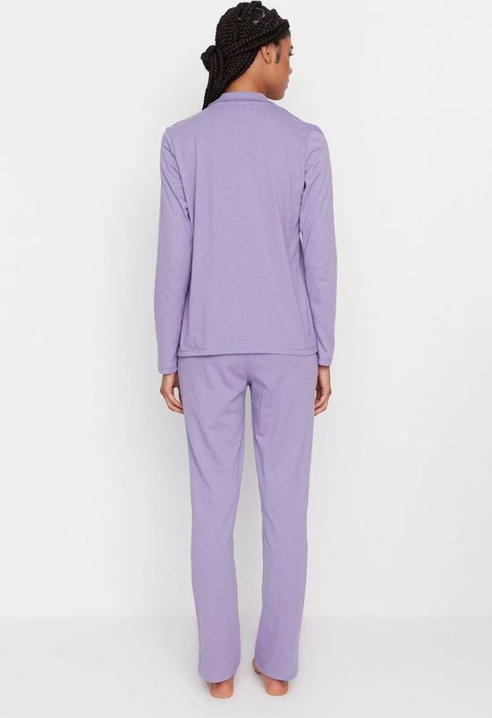 Trendyol Vrouwen Standaard Kraag Pyjama Set 2 Trendyol Vrouwen Standaard Kraag Pyjama Set - Afbeelding 2