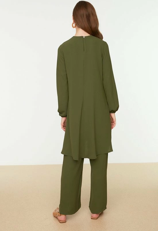 Trendyol Vrouwen Standaard Ronde Hals Tweedelige Set 6 Trendyol Vrouwen Standaard Ronde Hals Tweedelige Set - Afbeelding 6