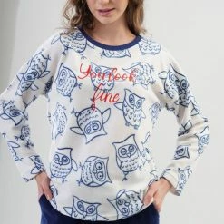 Vienetta - Dames Fleece Pyjama Set, Lange Mouwen - XL -Pyjama-S-Dames Winkel 550x824 86