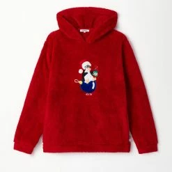 Woody Pyjama - Kerst - Rood - 222-1-CHA-M-407 - Maat M -Pyjama-S-Dames Winkel 550x825 169