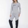Merkloos Sophia Mila Dames Luxe Pyjama | 2-delige Set | Lange Mouwen | Pyama Dames Volwassenen | Lange Mouw | Blouse | Katoen | Pyjama Dames | Maat M