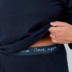 Trendyol Vrouwen Standaard Ronde Hals Pyjamaset Grote Maten -Pyjama-S-Dames Winkel 550x825 242