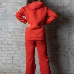 La Pèra Sweatpants Fleece Oranje Dames - Maat 36 5 La Pèra Sweatpants Fleece Oranje Dames - Maat 36 -Pyjama-S-Dames Winkel 550x825 265