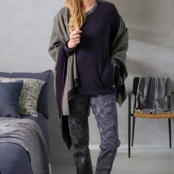 Pastunette - Winter Bloom - Pyjamaset - Blauw - Maat 42 -Pyjama-S-Dames Winkel 550x825 271