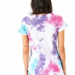 Cúpla Cupla Pajama Loungewear Tie Dye Set With Shorts - T-shirt- Huis Pack - Tie Dye Set -Pyjama-S-Dames Winkel 550x825 277
