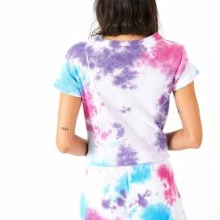Cúpla Cupla Pajama Loungewear Tie Dye Set With Shorts - T-shirt- Huis Pack - Tie Dye Set -Pyjama-S-Dames Winkel 550x825 281