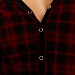 Italian Fashion Ordesa Zachte Nachthemd Lange Mouwen- Geruid Patroon Rood XL 15 Italian Fashion Ordesa Zachte Nachthemd Lange Mouwen- Geruid Patroon Rood XL -Pyjama-S-Dames Winkel 550x825 331