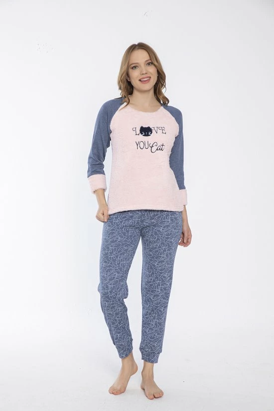 Merkloos Sophia Mila Dames Luxe Pyjama | 2-delige Set | Lange Mouwen | Pyjama Dames Volwassenen | Pyjama Dames | Maat S 1 Merkloos Sophia Mila Dames Luxe Pyjama | 2-delige Set | Lange Mouwen | Pyjama Dames Volwassenen | Pyjama Dames | Maat S