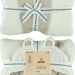 Apollo | Onesie Dames | Beren Onesie | Beige | Maat L/XL | Onesie Volwassenen | Onesie Pyama | Onesie Volwasssenen Vrouwen Pyama | Apollo -Pyjama-S-Dames Winkel 550x827 3
