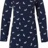 Rebelle - Scottie - Nachthemd - Blauw - Maat 42