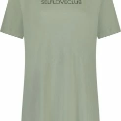 Hunkemöller Dames Nachtmode Nachthemd Ronde Hals - Groen - Maat XL/XXL